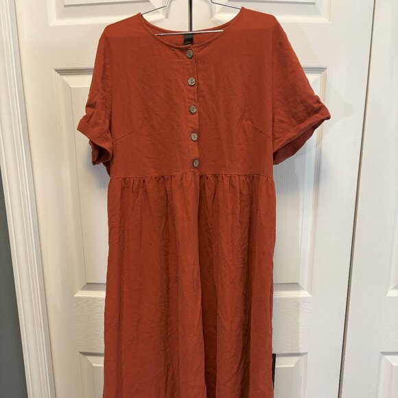 Plus Size Empire Waist Dress. Size 4X - Picture 1 of 4